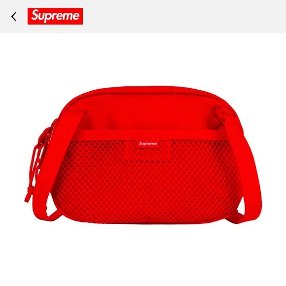 Supreme Red Crossbody Side Bag ‘Red’